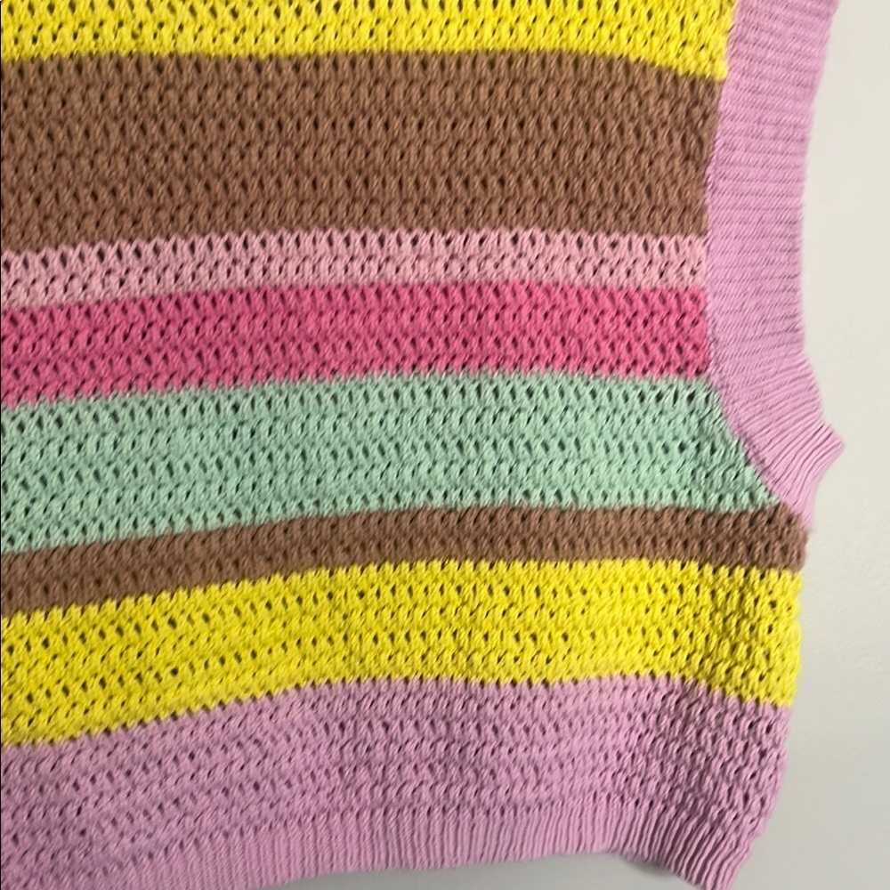 By Together Multicolor Knit Sleeveless Top - Picture 4 of 4